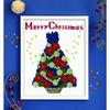 Olympus Thread Embroidery Kit Christmas Tree X-107