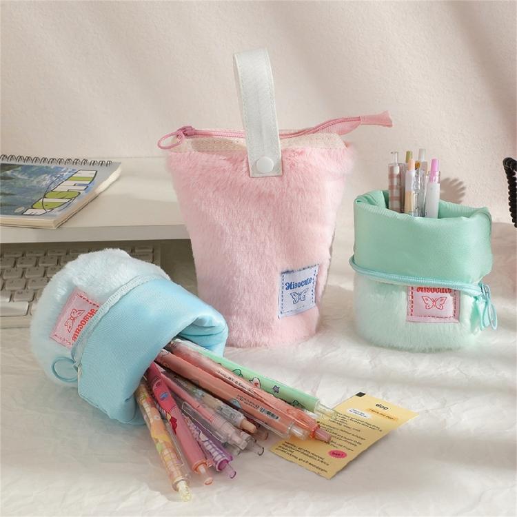 Pencil Bag with Detachable Handle Stationery Pouch Pencil Pouch Case for School
