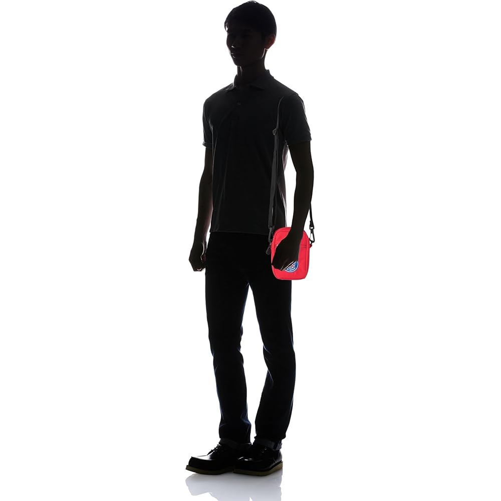 PSG Shoulder Bag Black Durable Fabric Adjustable Strap Casual Use