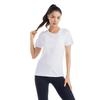 Decathlon Solid Fitness Cotton Other T-Shirts Women's Snow White