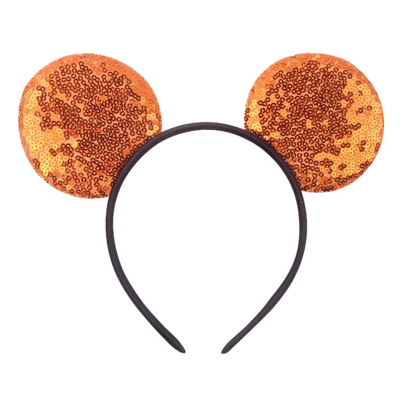Fashion New Brown Beauty And Beast Mouse Ears Headband 5" Headwear Boys Girls Festival Party Hair Accessories Women Gift