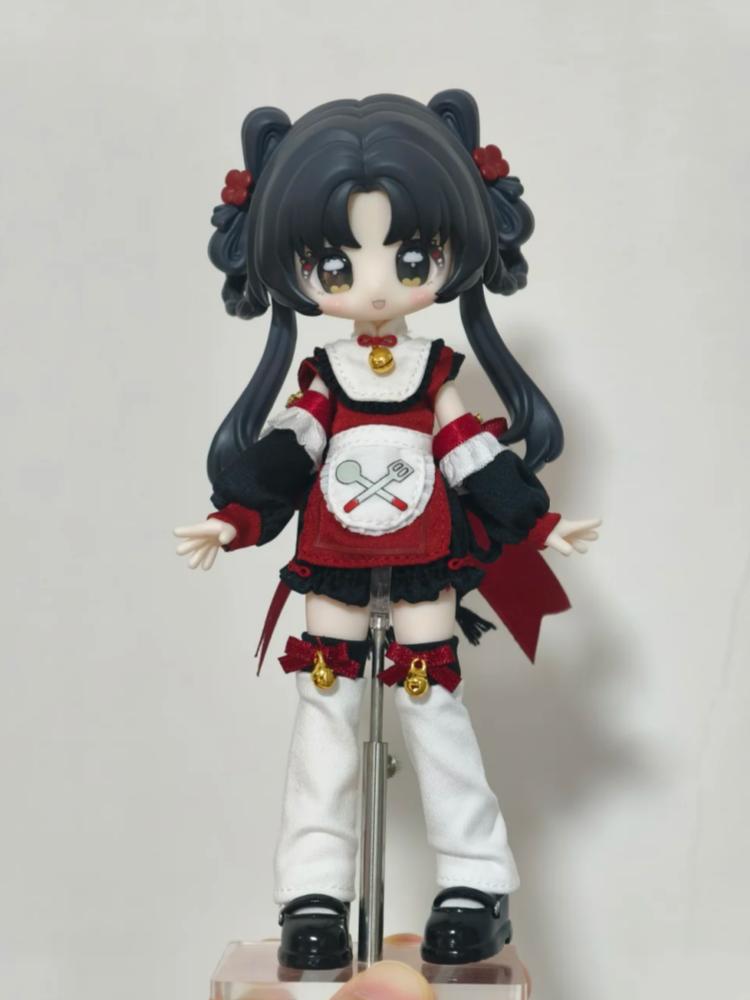 New Genuine Unveiled Door Little Key Artbook Series 1/12 Bjd Mjd Blind Box Cute Open Eyes Articulated Action Figure Model Gifts