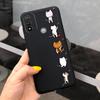 For Motorola Moto E40 Case Moto E20 E30 Cover Soft TPU Silicone Black Cartoon Dragon Astronaut Housing Etui For MotoE40 E 40 20