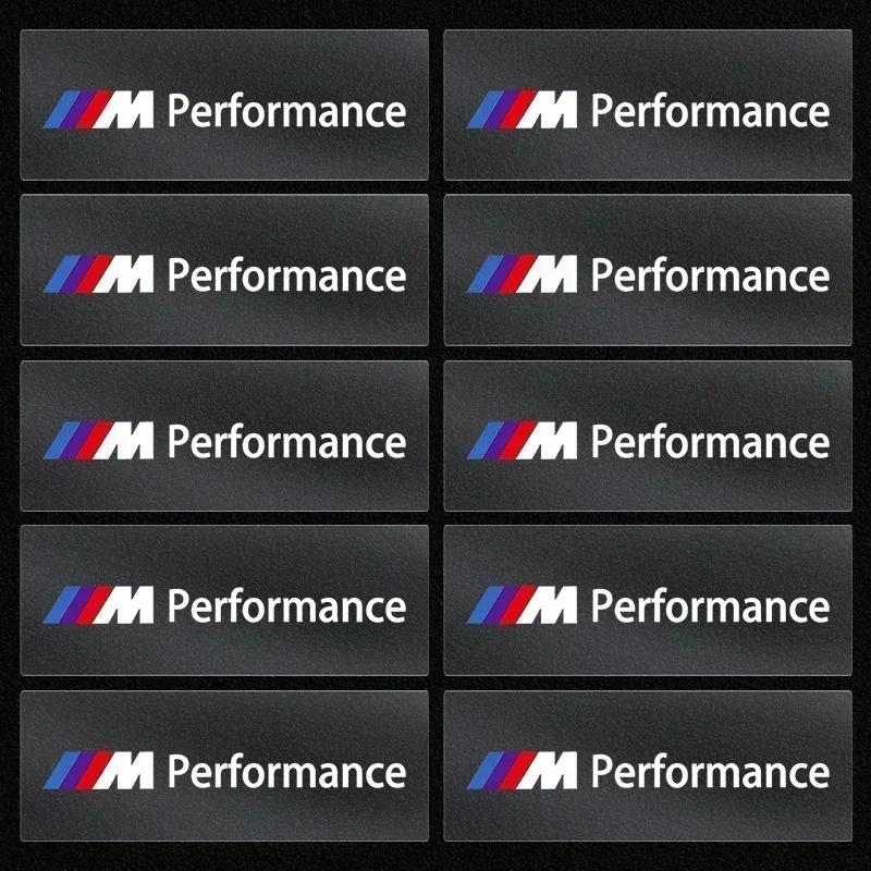 BAGD7 Car Sticker Hot Hots 2025 E90 For BMW 10Pcs PVC Car Door Handle Badge Protector Decal Wiper Sticker for Bmw Performance E46 E90