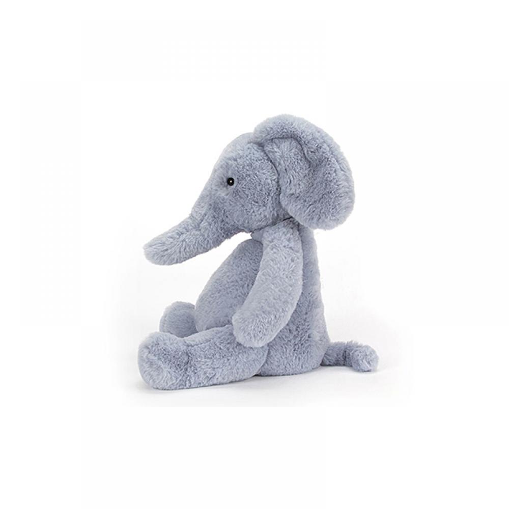 Jellycat Jungle Animals Series Chubby Baby Elephant Soothing Blue Doll Plush Doll 32cm High