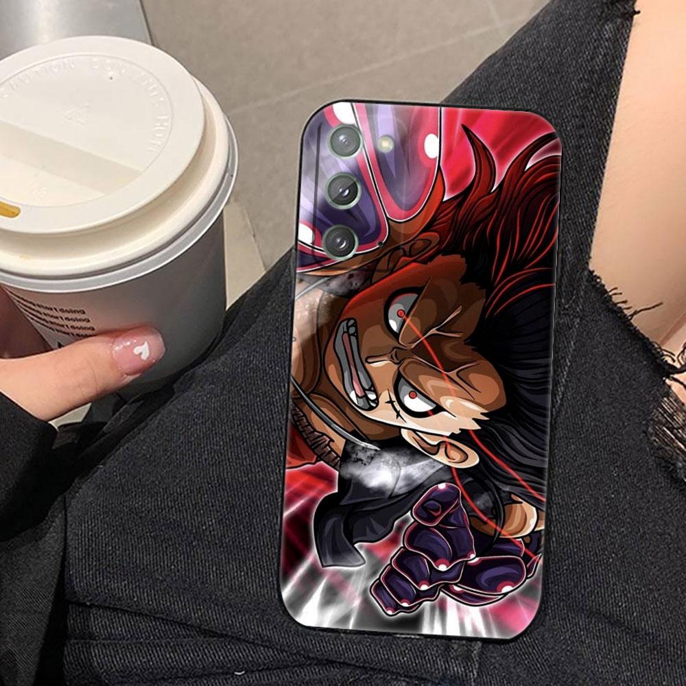 One Piece Monkey D Luffy Nina Phone Case For Samsung NOTE 20 10 M23 M53 A80 A70 A50 A30 A24 A13 A12 A07 A06 A05S A04 A03S Cover