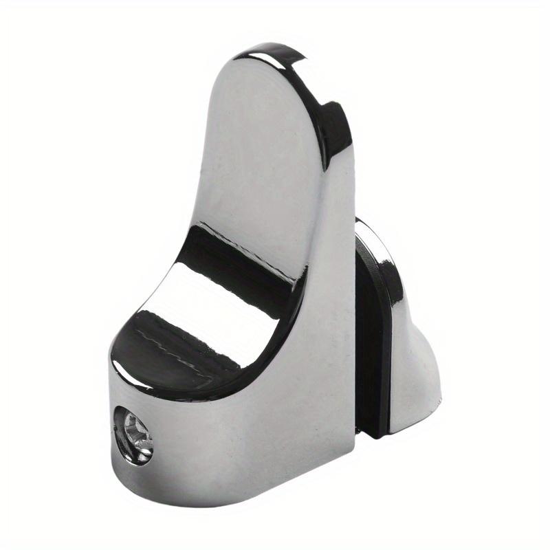 

1PC/2Pcs Glass Clamp Adjustable Shelf Clamp Glass Shelf Support Plate Holder Bracket Flat Back for Partition Board Desk 1PC