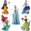 Wykwintna Pcv Księżniczka Frozen Elsa Anna Królewna Śnieżka Długie Włosy Lalka Księżniczki Dekoracja Domu
