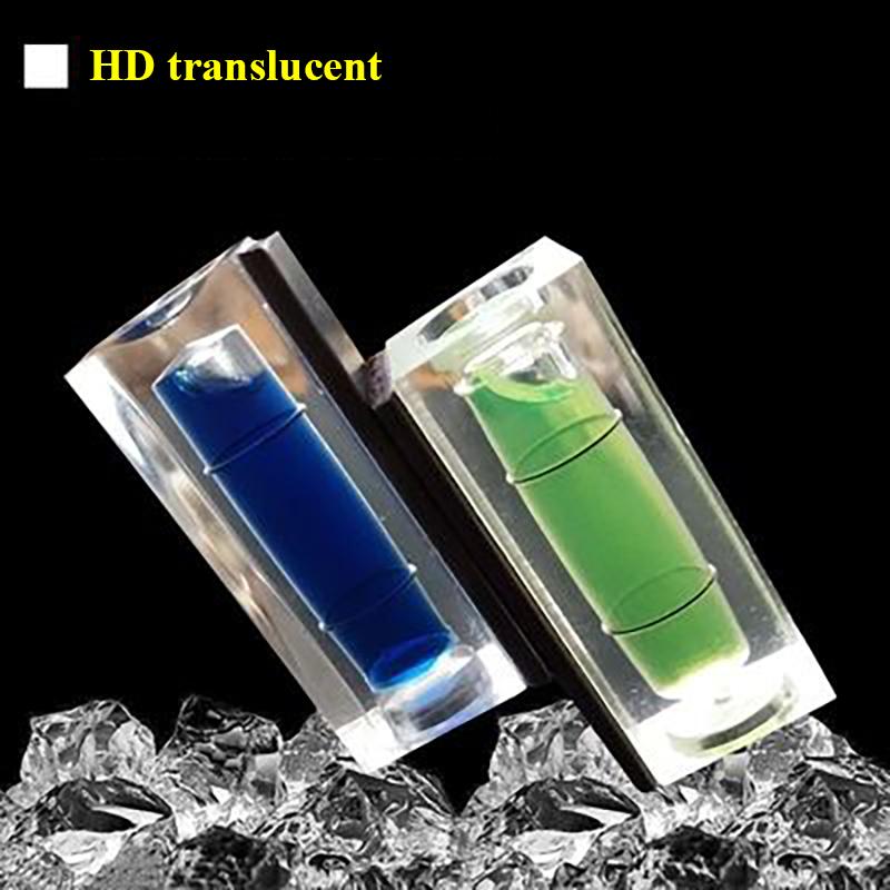 Mini Runde Quadratische Wasserwaage Blase Mit Schlüsselanhänger Präzisions-Zielfernrohr Wasserwaage Horizontale Blase Messset