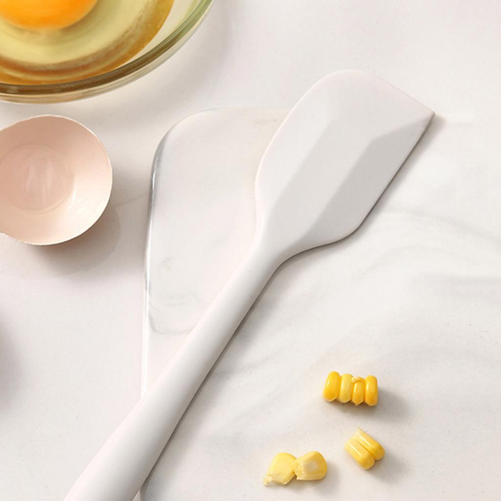 4 pcs White Silicone Kitchen Cooking Utensils Set