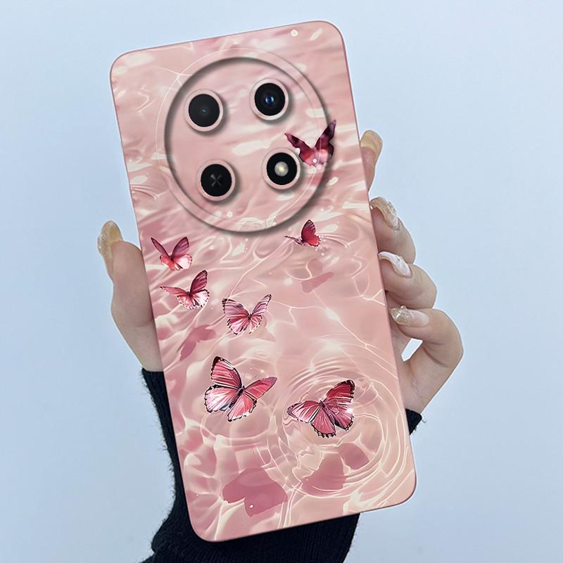 For Huawei Nova 12i Case 12 i Silicone Protective Cover Fashion Simplicity flower Funda for Huawei Nova 13i Nova12i Coque Capa