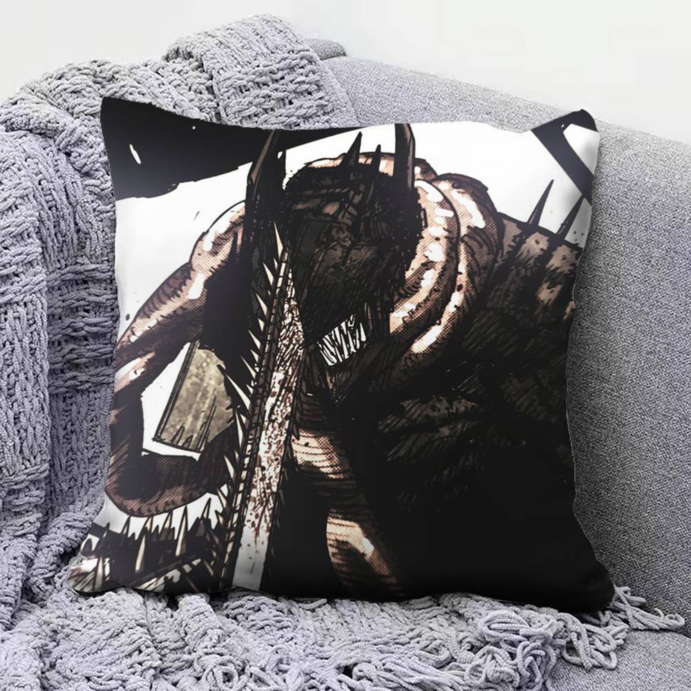 

Pochita Chainsaw Man Home Sofa Cushion Covers and Aecorative Custom Pillow Covers 30X30cm
