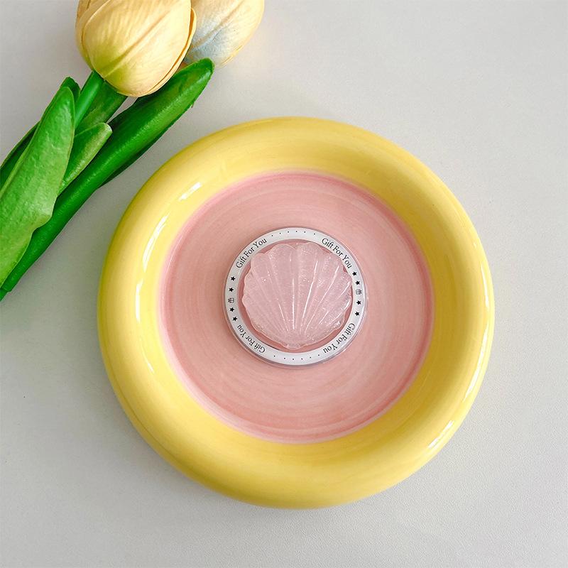 Magnetic Suction Magsafe Starfish Shell Small Fresh Summer Mobile Phone Airbag Bracket Glitter Back Sticker Retractable To Watch Dramas