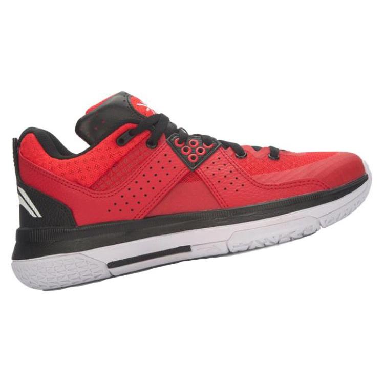New LiNing Way Of Wade All City 5 Cushioning, Slip Resistant, And Abrasion Resistant Mid Top Basketball Shoes Men's Red ABAL049-4