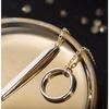 Sterling Silver Open Circle Y Lasso Necklace for Women