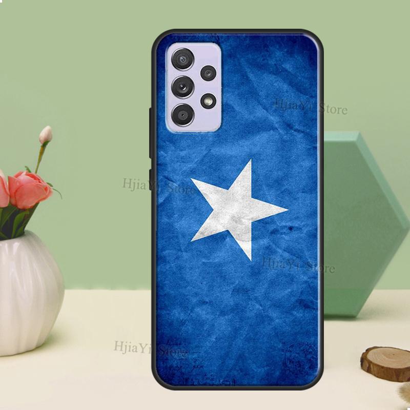 Somali Somalia National Flag Case For Samsung A54 A34 A24 A14 A51 A71 A12 A22 A32 A52 A72 A73 A33 A53 A13 Back Cover