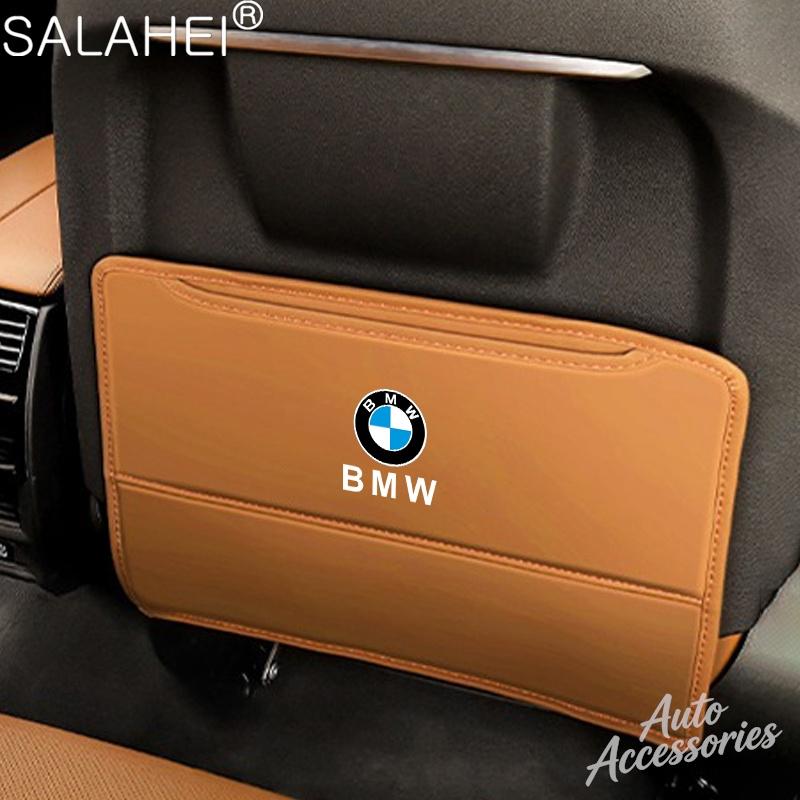 Car Seat Back Anti Kick Pad Prevent Dirt Protect Leather Cover For BMW X1 X2 X3 X4 X5 F30 F34 F10 F07 F20 G30 F15 F16 M1 M2 M3 nlxk36