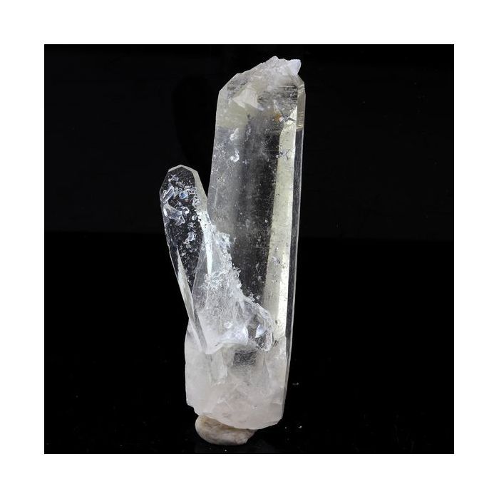 Pierres et Minéraux. Quartz. 81.01 ct. La Gardette Mine, Bourg d'Oisans, Isère, France.