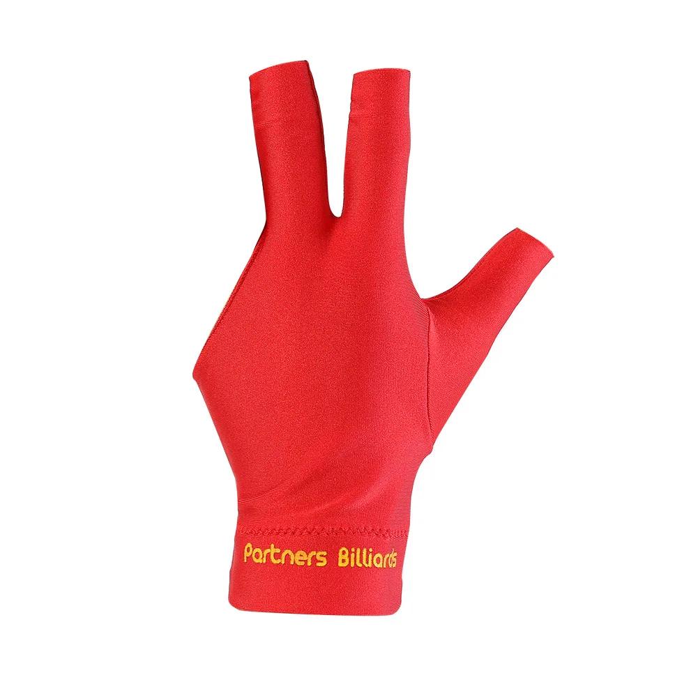 Billardhandschuh Linke Hand Drei-Finger-Handschuhe Anti-Rutsch Elastizität Snooker Billard Trainingshandschuhe Zubehör für Männer & Frauen