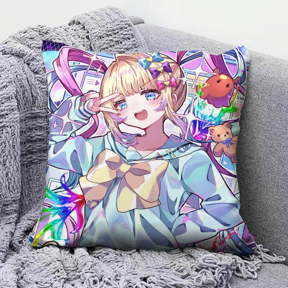 

Needy Streamer Overload Anime TV Pillow Covers Home Sofa Cushion Covers and Aecorative Custom 30x30 cm