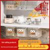 Mirror Cabinet with Pull-Out Cartoon Storage Box for Bathroom