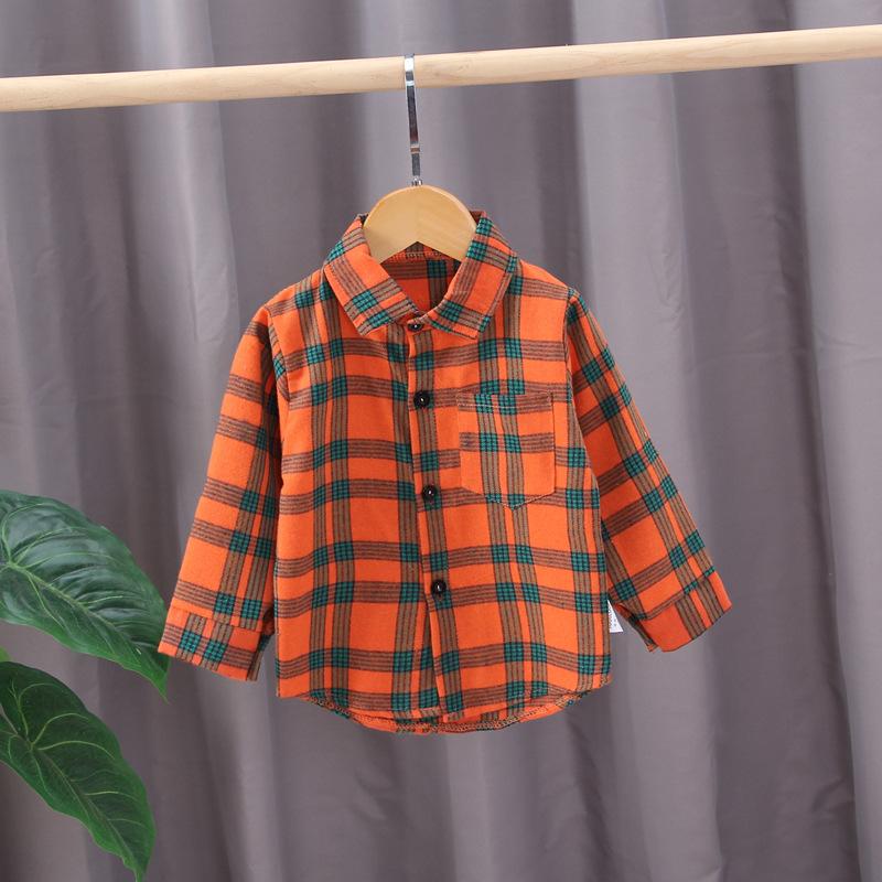 Boys Spring Summer Lightweight Long Sleeve Shirt Stylish Kids Dress Shirt