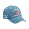 Washed Baseball Cap Fashion Sun Hat Peaked Cap