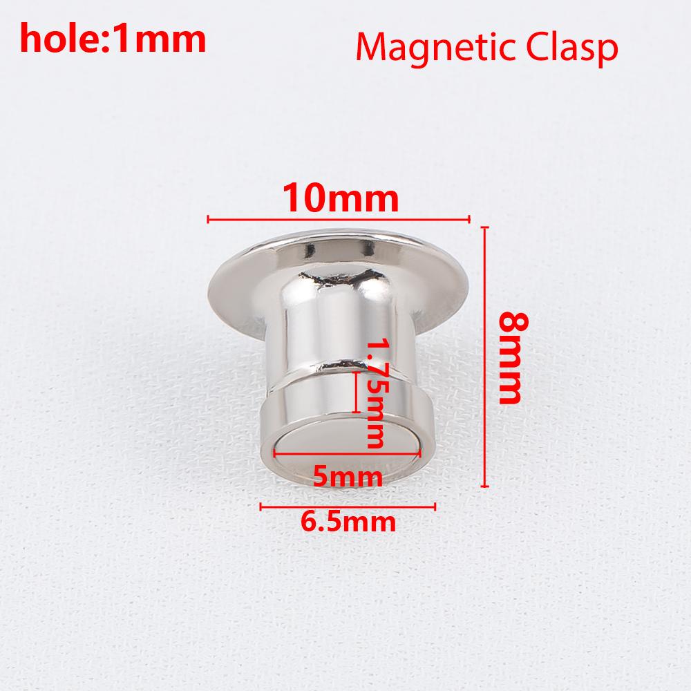 10 шт. Магнитная застежка Брошь Застежка-булавка Задняя часть булавки Металлическая задняя часть булавки Фиксаторы для булавки Магнитная застежка DIY Брошь Значок Изготовление ювелирных изделий 10pcs