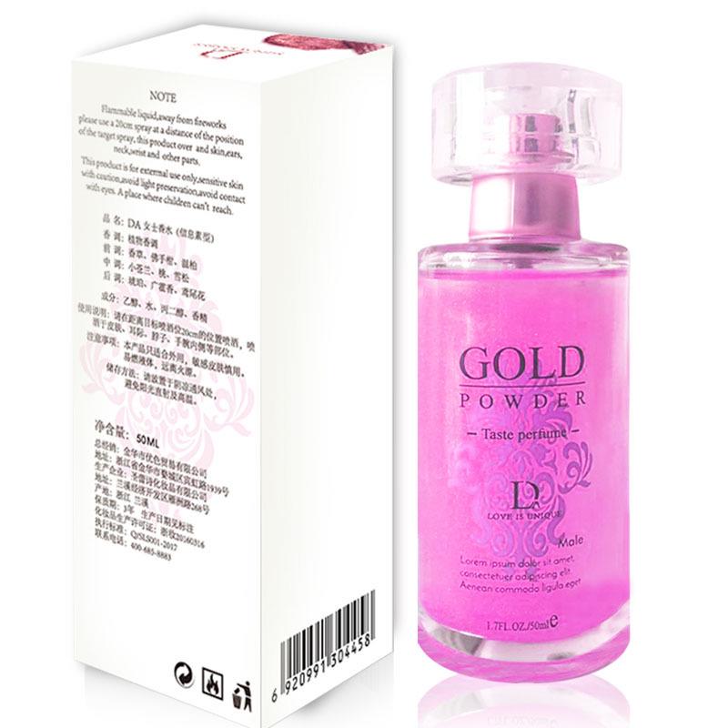 Love Only Gold Pheromone Perfume 50ml - Unisex Adult Erotic Fragrance