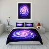 Fantasy Galaxy Art Decoration Set Soft Comfortable Duvet Cover Bedding Set Included 1*Duvet Cover & 2*Pillowcases, Gift