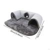 Function Cat Tunnel Bed Hideaway with Hanging Toys Play Area for Indoor Cats And Bunnies