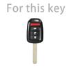 TPU Phnom Penh Car Remote Key Cover Case Shell For Honda Accord 2016 2017 Civic 2016 2017 2018 2019 Keychain Accessories