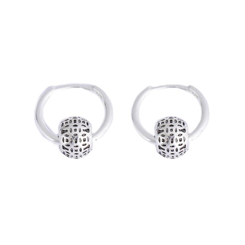 

Openwork Circular Earrings Sturdy Copper Materials Comfortable Daily Wear Unique Styles 1