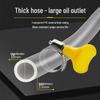 Car Oil & Water Suction Pump: Manual Vacuum Hose for Fuel and Water Extraction