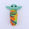 Baby Yoda Figure Model Toy Cute Cartoon Craft Miniature Figurine Ornament Collectible Star War Cartoon Alien Figure Silicone Pipe Christmas Gift