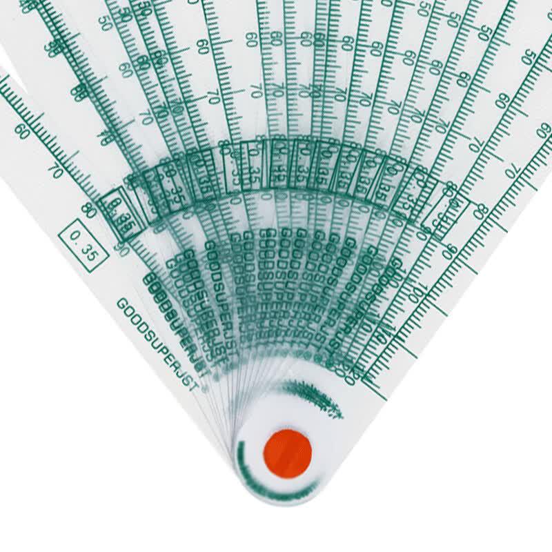 GOODSUPERJST Plastic Feeler Gauge Set