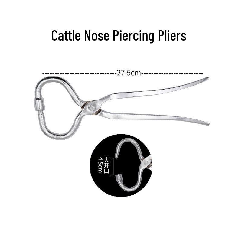 High-Quality Carbon Steel Large Bull Nose Ring for Cattle Fastening