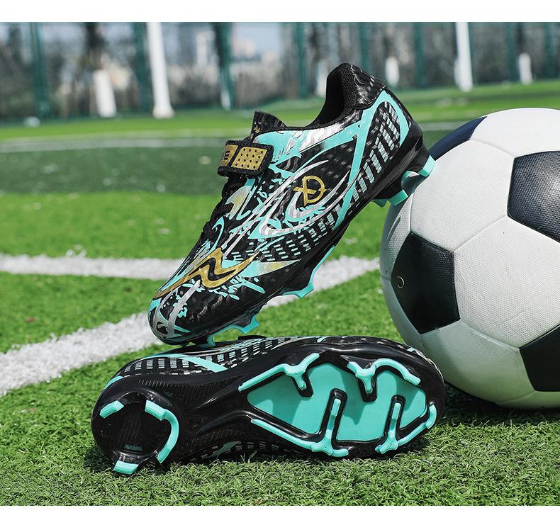 Children'S Football Shoes Men'S And Women'S Outdoor Lawn Non-Slip Football Shoes Long Nails Broken Nails Training Wear-Resistant Sneakers