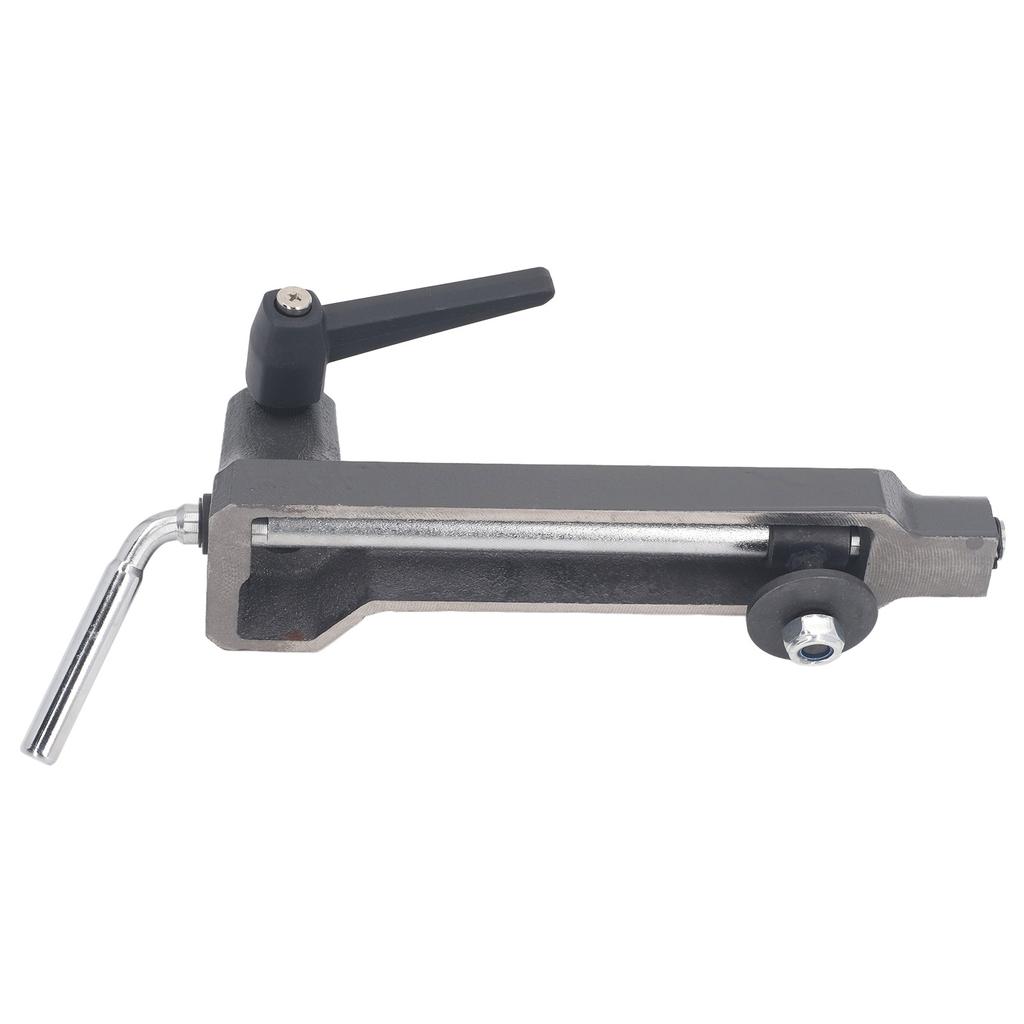 Lathe Tool Holder Base Cast Iron Woodworking Turning Tool Rest Base for 5/8 Inch Small Lathing Machine Lathe Tool Holder Base