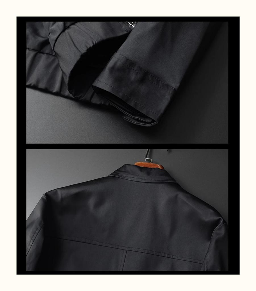 Men's High-End Trendy Lapel Jacket: Spring/Autumn Casual Business Outerwear