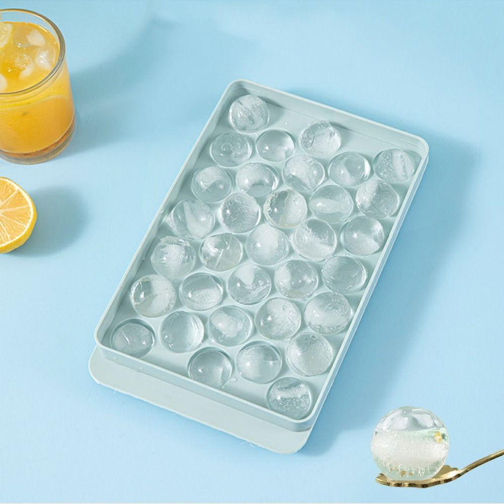 Creative Ice Cube Maker Box 3 Layer Ice Ball Storage Box Durable Ice Cube Molds Chilling Drinks