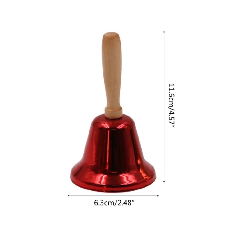 Laute Handglocke Weihnachtsmann Glöckchen Weihnachts-Handglocke Hochzeitsglocken Deko