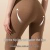 Women's Seamless High-Waist Cashmere-Silk Blend Thermal Leggings