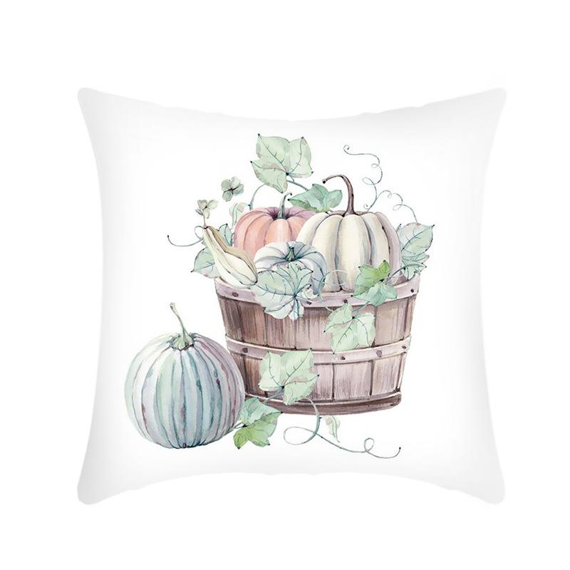 Feiertag Thanksgiving Kissenbezug Plüsch Bedruckt Sofa Wohnzimmer Bett Büro Kissenbezug Enthält keinen Kissenkern