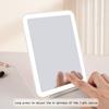 LED Makeup Mirror for Travel, Lighted Vanity Mirrors with Dimmable Light,Compact, Slim, Rechargeable Lighted Mirror