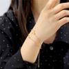 Damen-Armbänder mit Flugzeug-Anhänger, zweilagige Perlenketten-Armbänder, Schmuck aus Edelstahl, Freundschaftsgeschenk