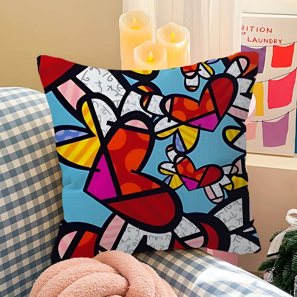 Britto Rychleschnoucí Podložka pod Nádobí Potah Palcový Farmářský Dekor Domácí Dekorační Polštáře na Pohovku