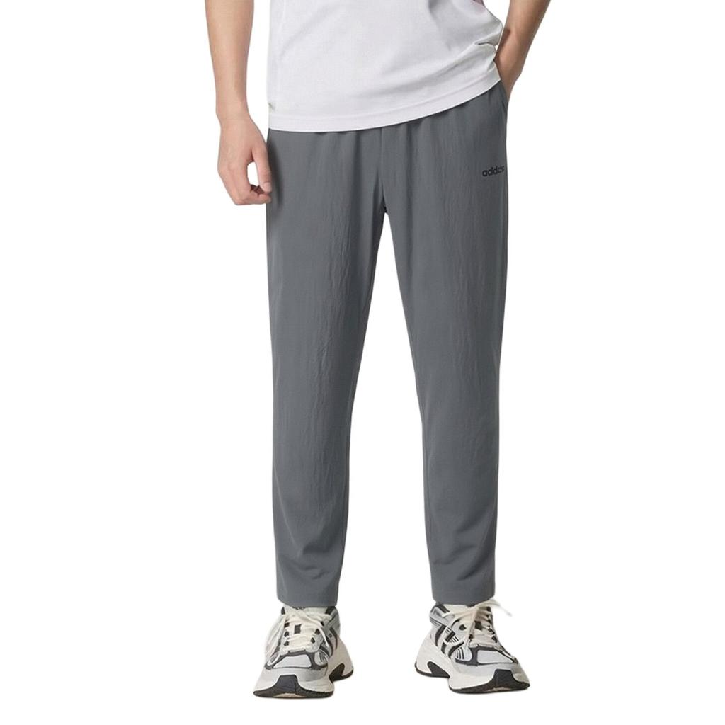 Adidas Straight Leg Woven Comfortable Versatile Loose Casual Pants Men bottoms KQ5298