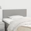 VidaXL Headboard Bedroom Furniture Single Bed Accessory Headboard Frame Interior Light Grey 80x5x78/88 345724