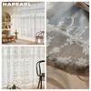 1 PC NAPEARL European 10-20% Shading White Embroidered Sheer Curtain for Living Room Bedroom Home Decor